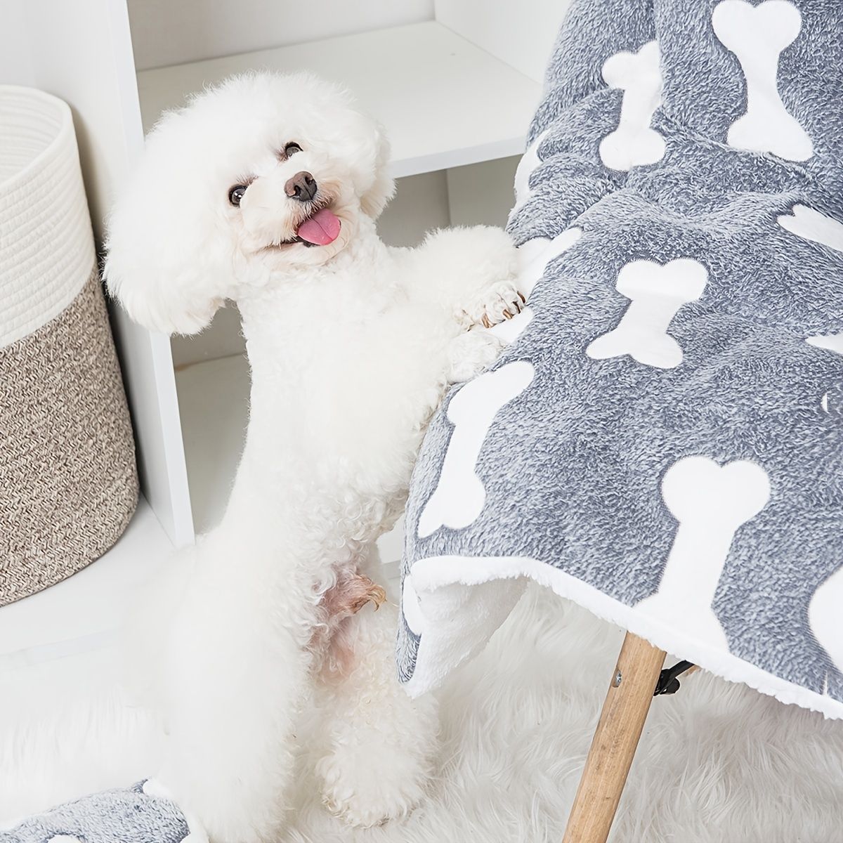 1pc Pet Bed Mat; Thickened Cat And Dog Sleeping Pad; Warm Double - sided Blanket Kennel - Dog Time Outlet