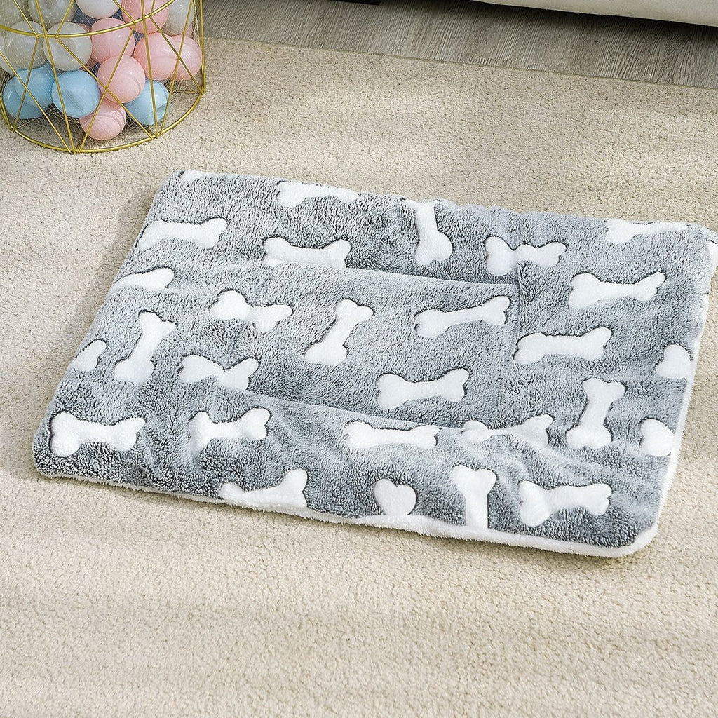 1pc Pet Bed Mat; Thickened Cat And Dog Sleeping Pad; Warm Double - sided Blanket Kennel - Dog Time Outlet