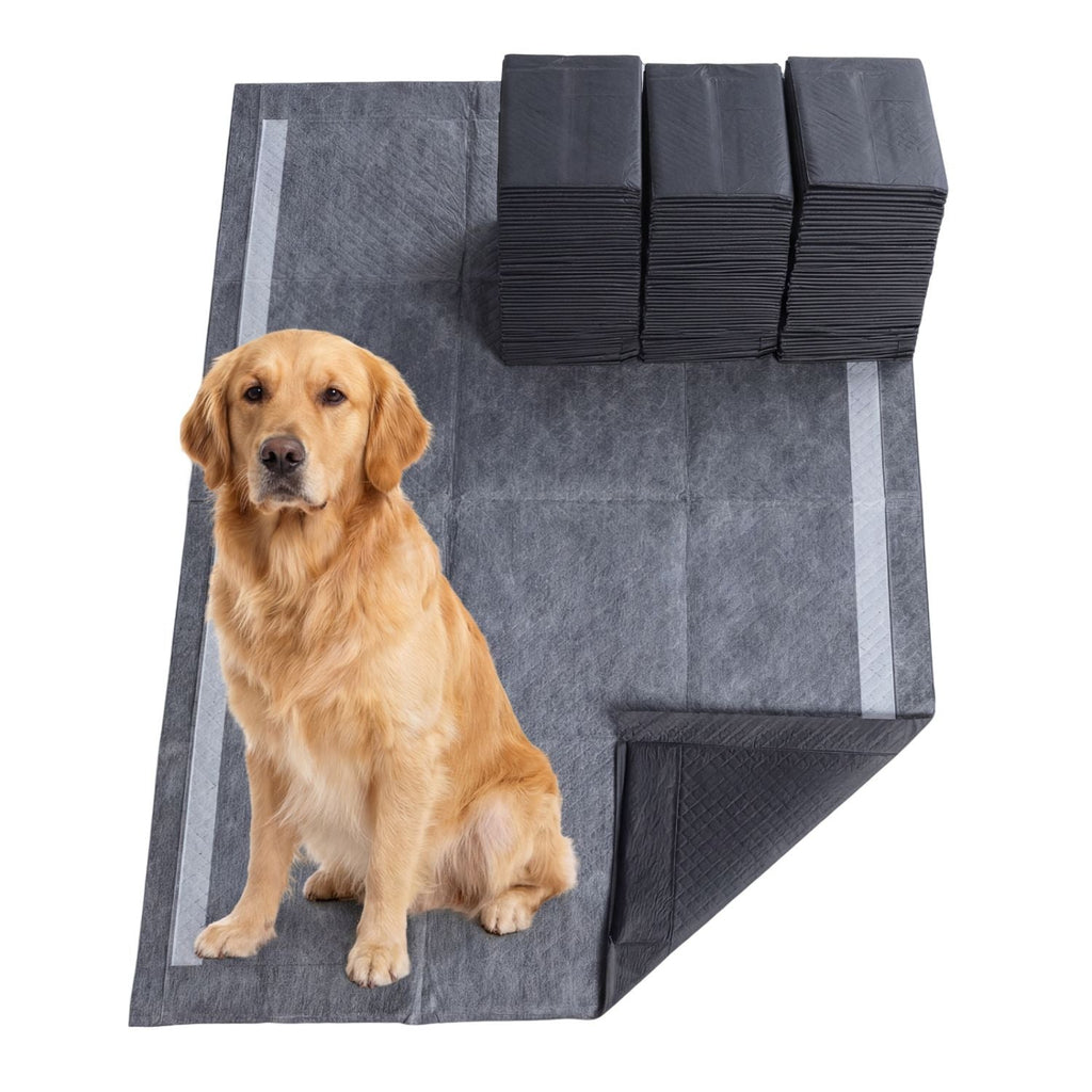 35.5" x 24" Charcoal Dog Pee Pads 6 - Layer for Dogs - Dog Time Outlet