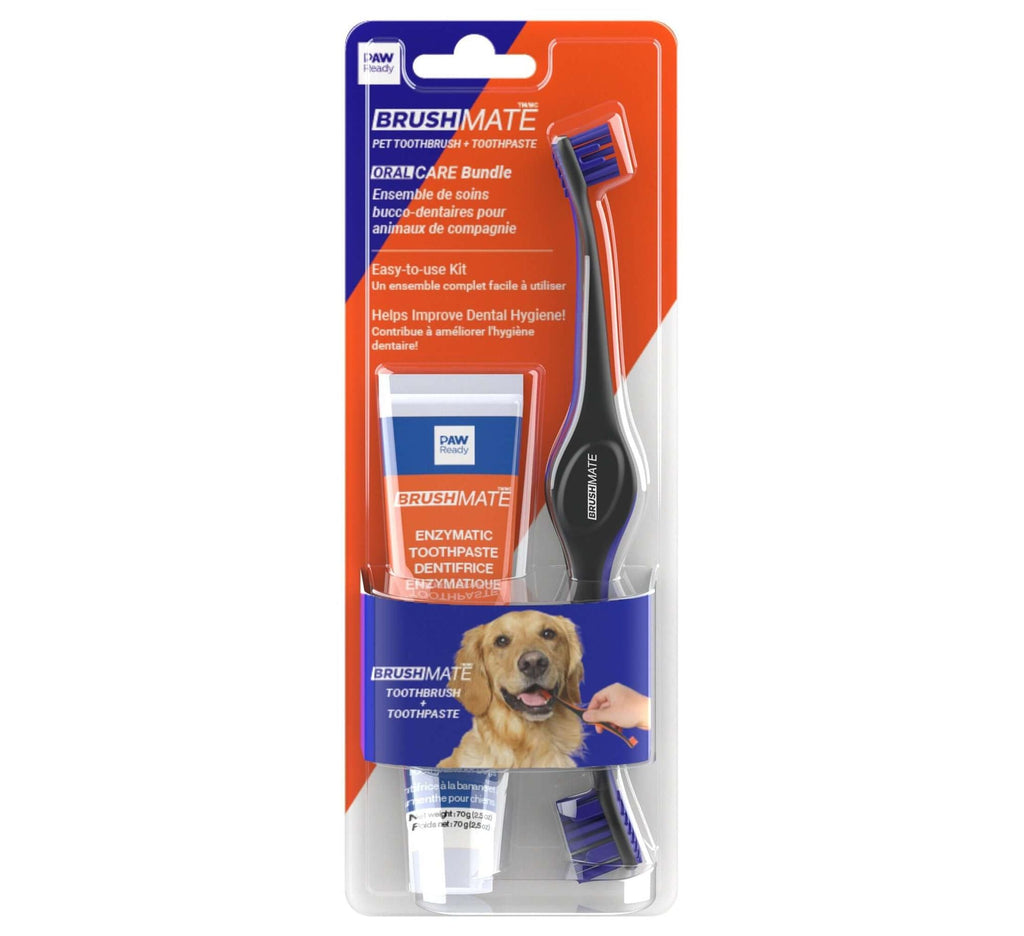 6 Pack BrushMate Pet Toothbrush - Dog Time Outlet