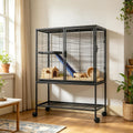 Animal Cage with Non - Slip and Easy to Clean for Outdoor - Dog Time Outlet