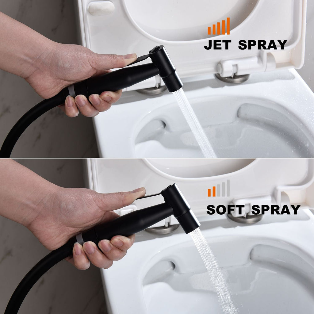 Bidet Sprayer for Toilet, Handheld Cloth Diaper Sprayer, Bathroom Sprayer Kit Spray Attachment with Hose, Stainless Steel Easy Install Great Water Pressure for Bathing Pets, Feminine Hygiene - Dog Time Outlet