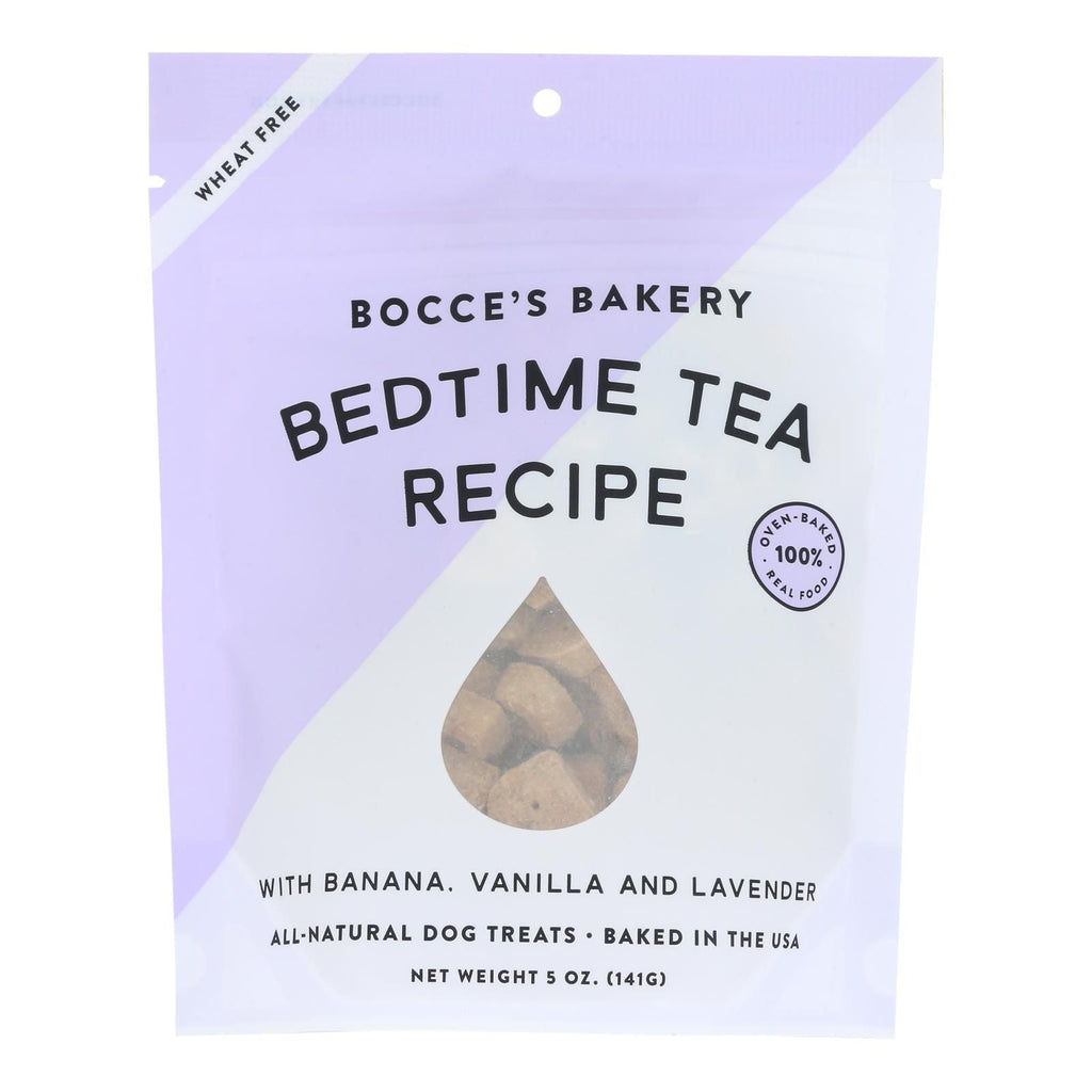 Bocce's Bakery - Dog Biscuit Bedtime Tea - Case Of 12 - 5 Oz - Dog Time Outlet