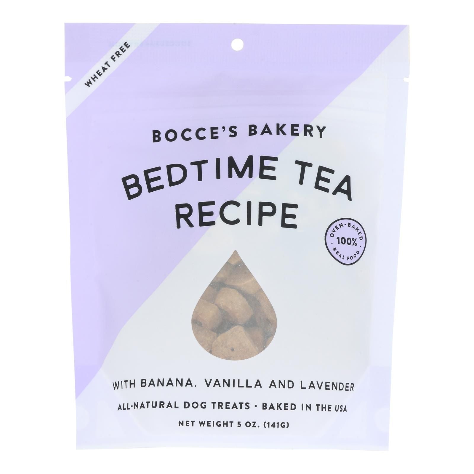 Bocce's Bakery - Dog Biscuit Bedtime Tea - Case Of 12 - 5 Oz - Dog Time Outlet