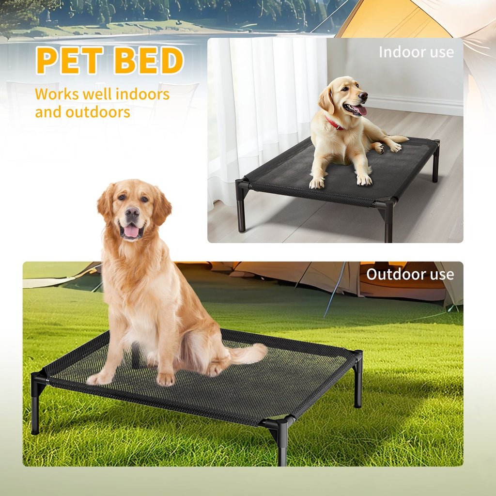 Breathable XL Mesh Pet Bed for Cats and Dogs - Durable and Stable Design for Indoor and Outdoor Comfort - Dog Time Outlet