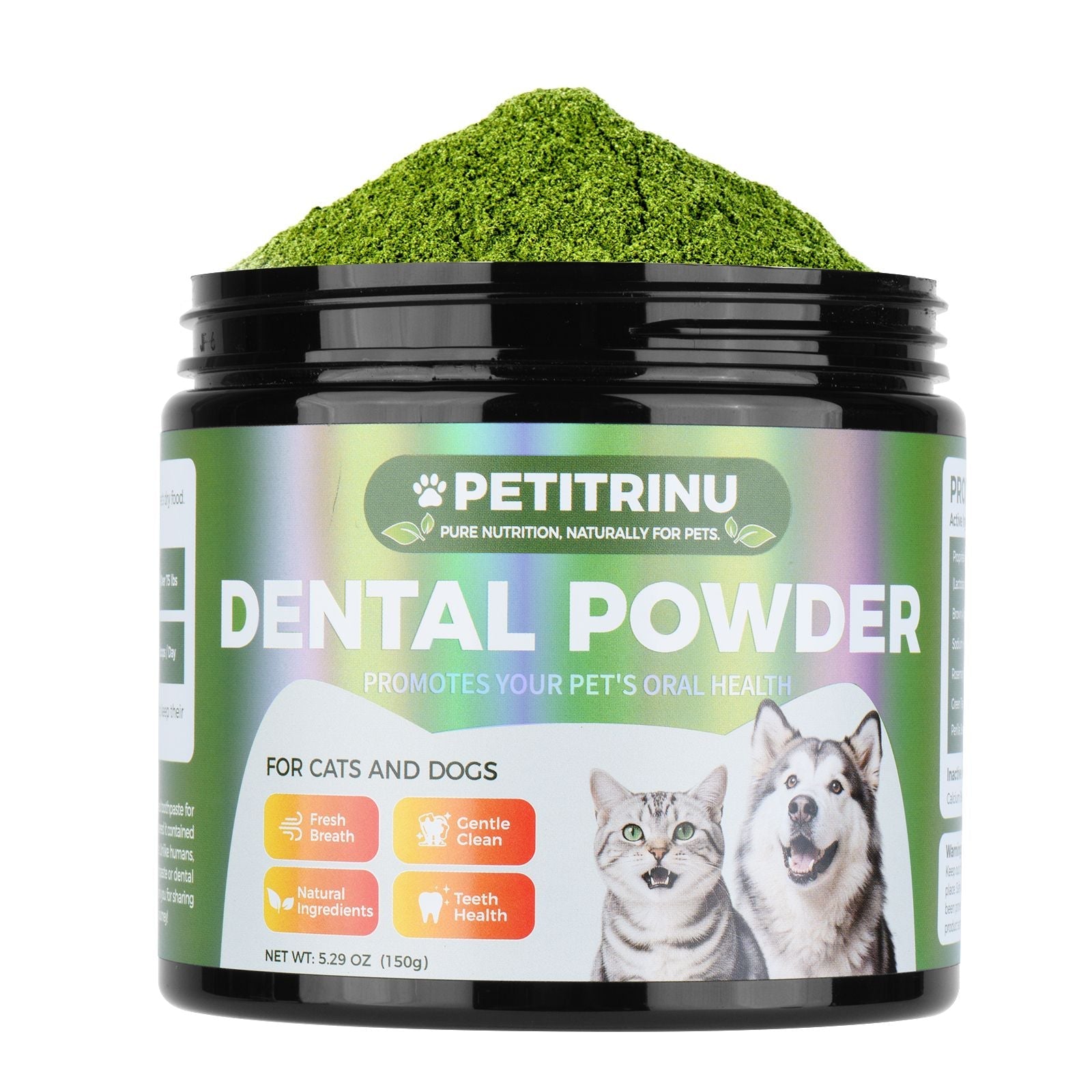 cats and dogs cats and dogs cats and dogs cats and dogs Dental Powder – Helps Clean Teeth & Reduce Tartar, Fresh Breath Support, Natural Dental Care for Dogs, Easy to Use - Dog Time Outlet