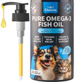 Coat Skin All Breeds Dog Supplement 32 oz Fish Oil for Dogs Pet Supplies for Dogs Fish Oil - Dog Time Outlet