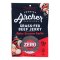 Country Archer - Bf Jrky Spicy Ses Gar Zero - Case Of 12 - 2 Oz - Dog Time Outlet