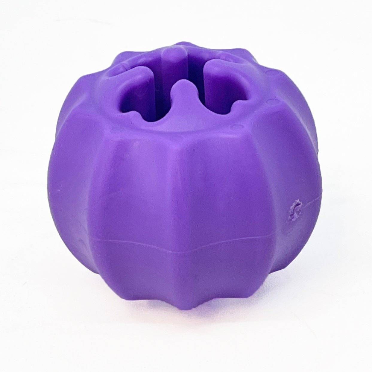 Cross Bones Bully Stick Holder &amp; Chew Toy for Heavy Chewers | Purple | USA Made - Dog Time Outlet