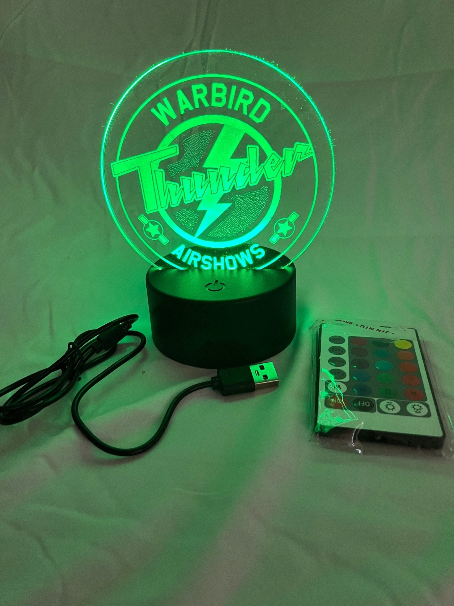 Custom Acrylic LED Light: Engraved Image Display with Remote - Dog Time Outlet