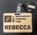 Customized Home Depot Engraved Wood Name Tags, Impressive Business addition! - Dog Time Outlet