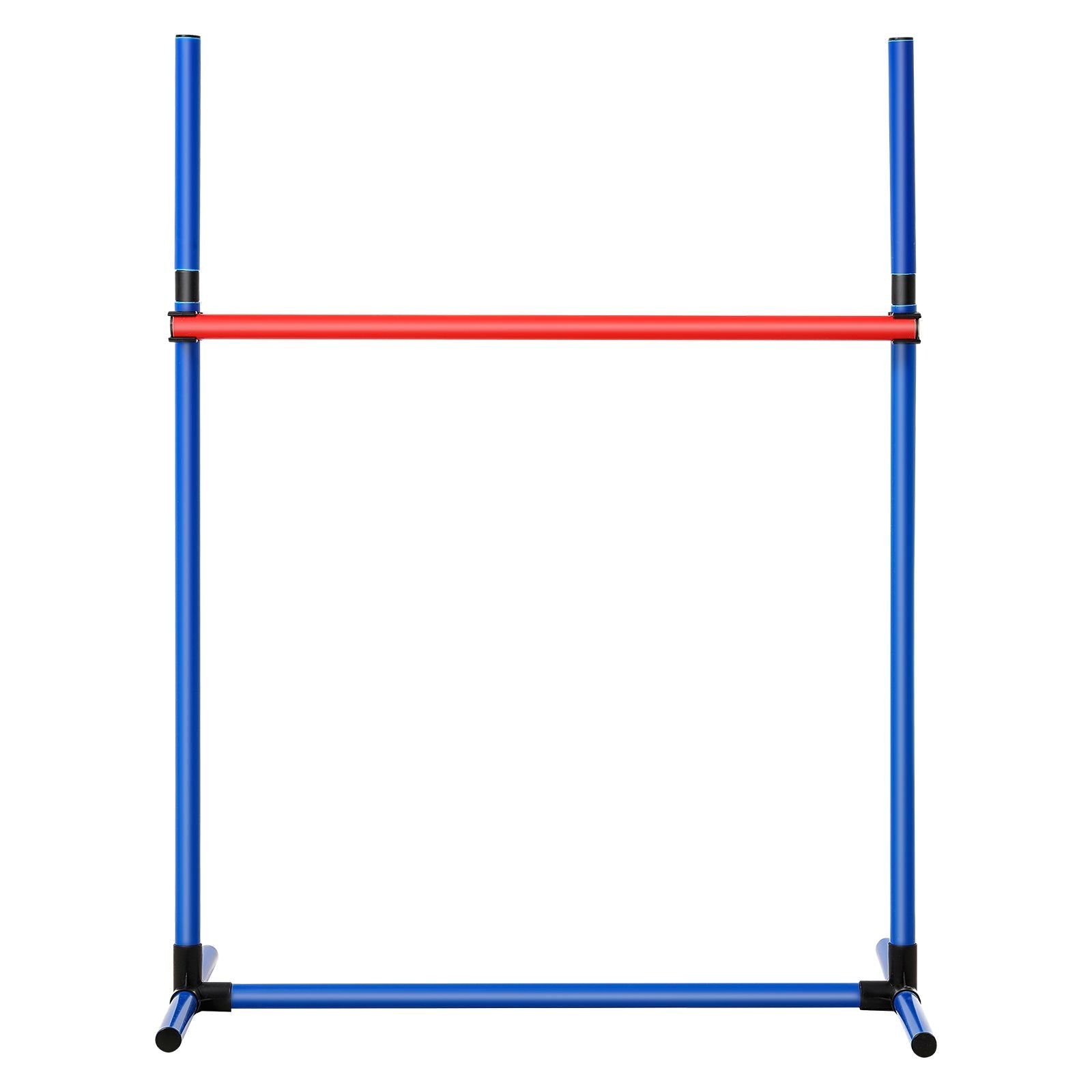 Dog Agility Training Equipment, 4 PCS Set - Adjustable High Hurdles and Jump Ring, Puppy Obstacle Course Jump Starter Kit with Poles Storage Bag for Backyard, Indoor, Outdoor - Dog Time Outlet