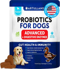 Dog Probiotics Gut Health Itchy Skin Allergies & Immunity Support Yeast Balance Dog Probiotic Chews with Prebiotics Dog Probiotics and Digestive Enzymes Reduce Diarrhea - Dog Time Outlet
