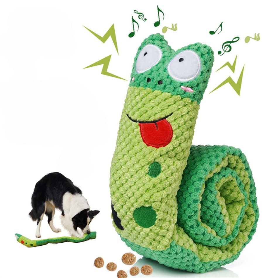 Dog Puzzle Toys Squeaky Plush Snuffle Dog Toy Game IQ Training Foraging Molar Puppy Toy for Small Medium Large Dogs Pet Products - Dog Time Outlet
