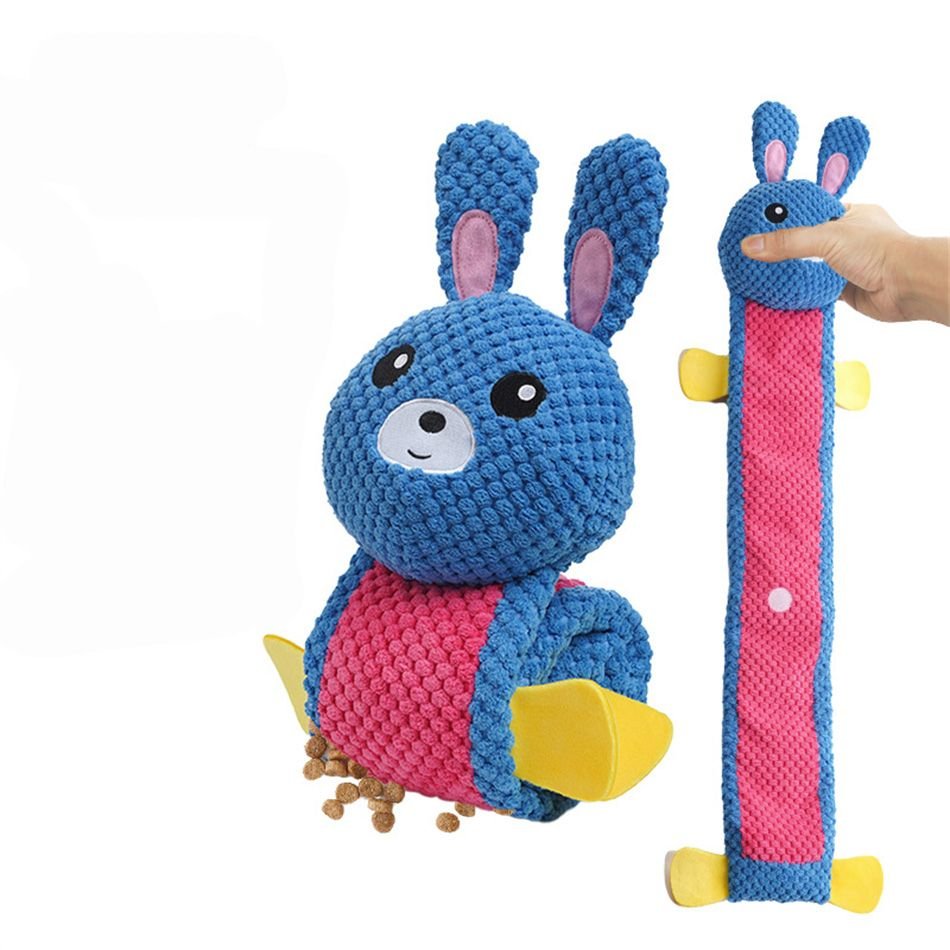 Dog Puzzle Toys Squeaky Plush Snuffle Dog Toy Game IQ Training Foraging Molar Puppy Toy for Small Medium Large Dogs Pet Products - Dog Time Outlet