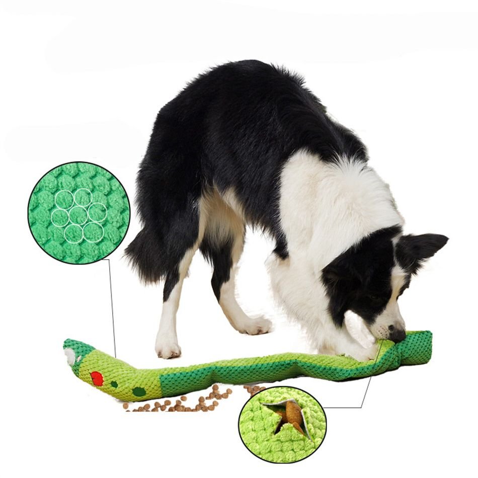 Dog Puzzle Toys Squeaky Plush Snuffle Dog Toy Game IQ Training Foraging Molar Puppy Toy for Small Medium Large Dogs Pet Products - Dog Time Outlet