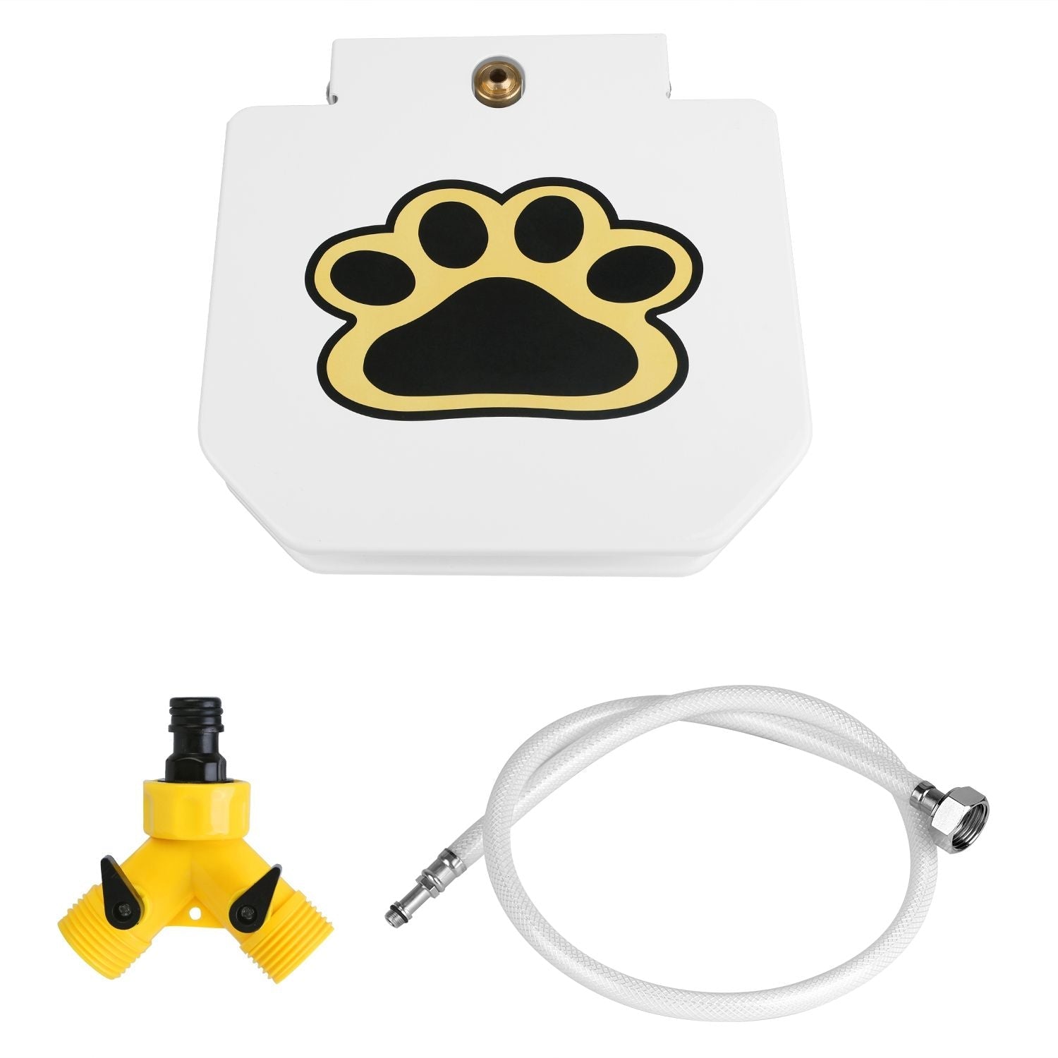 Dog Water Fountain Outdoor Dog Pet Water Dispenser Step - on Activated Sprinkler - Dog Time Outlet