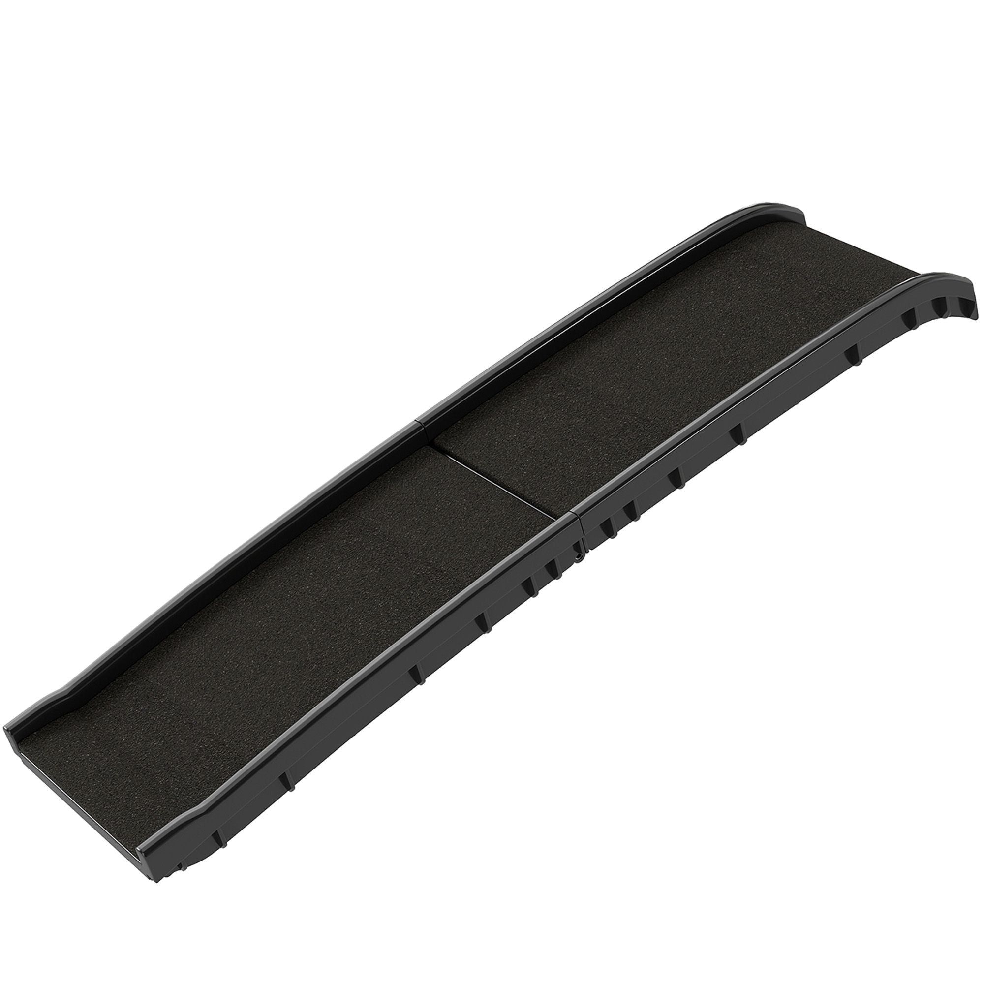 Folding Dog Ramp for Car, 61 Inches Portable Pet Ramp with Non Slip Frosted Surface, Raised Side Rails - Dog Time Outlet