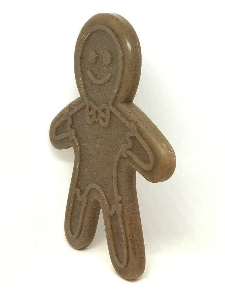 Gingerbread Man Nylon Dog Chew Toy for Aggressive Chewers | USA Made - Dog Time Outlet