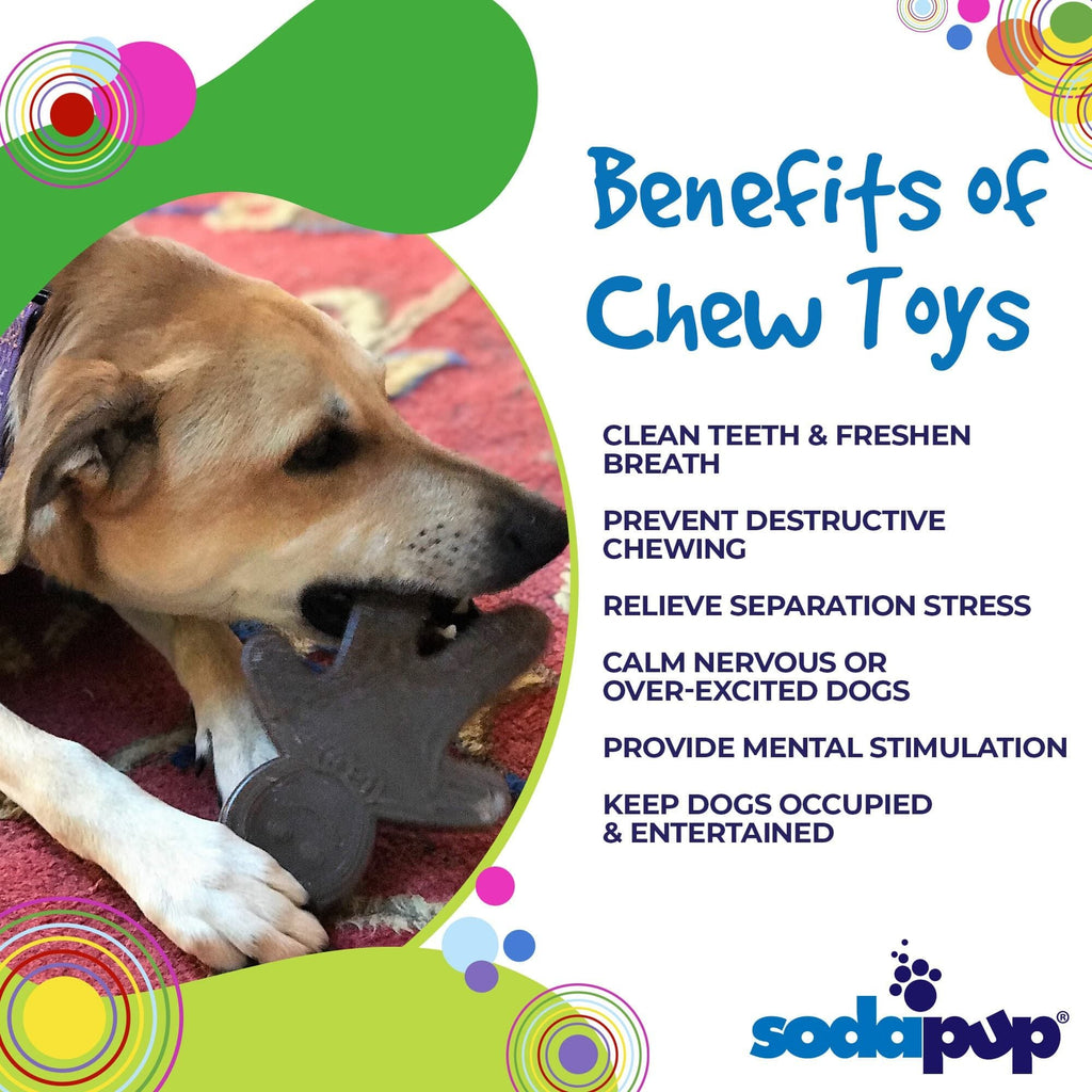 Gingerbread Man Nylon Dog Chew Toy for Aggressive Chewers | USA Made - Dog Time Outlet