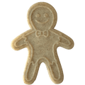 Gingerbread Man Nylon Dog Chew Toy for Aggressive Chewers | USA Made - Dog Time Outlet