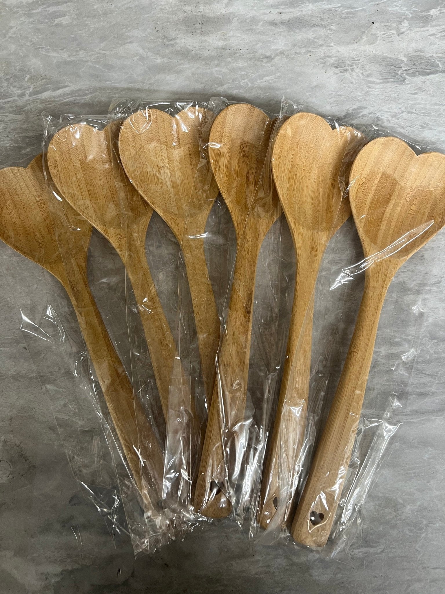 Heart Shaped Wooden Spoon Pack - Dog Time Outlet