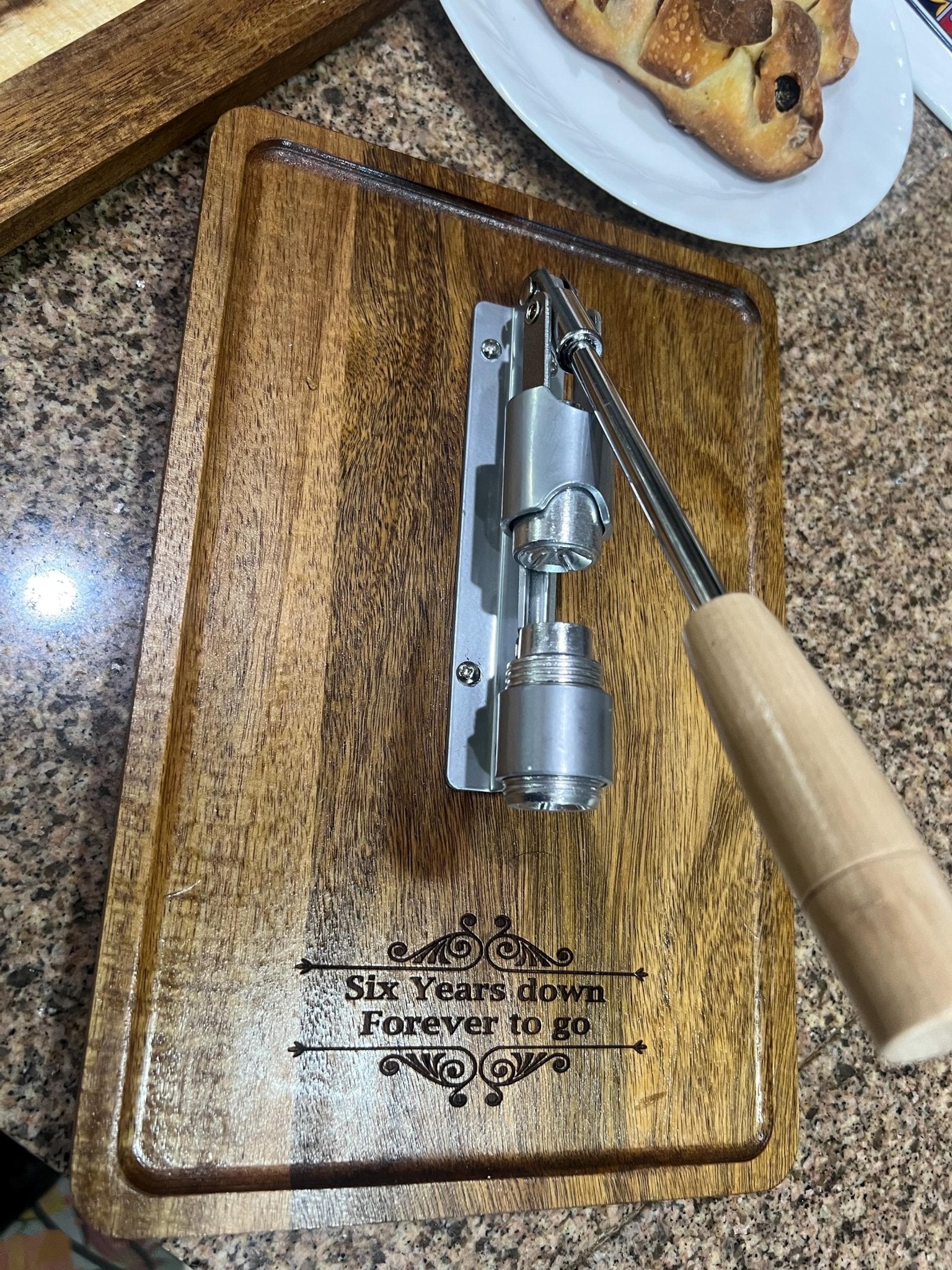 Heavy - Duty Engraved Nut Cracker - Dog Time Outlet