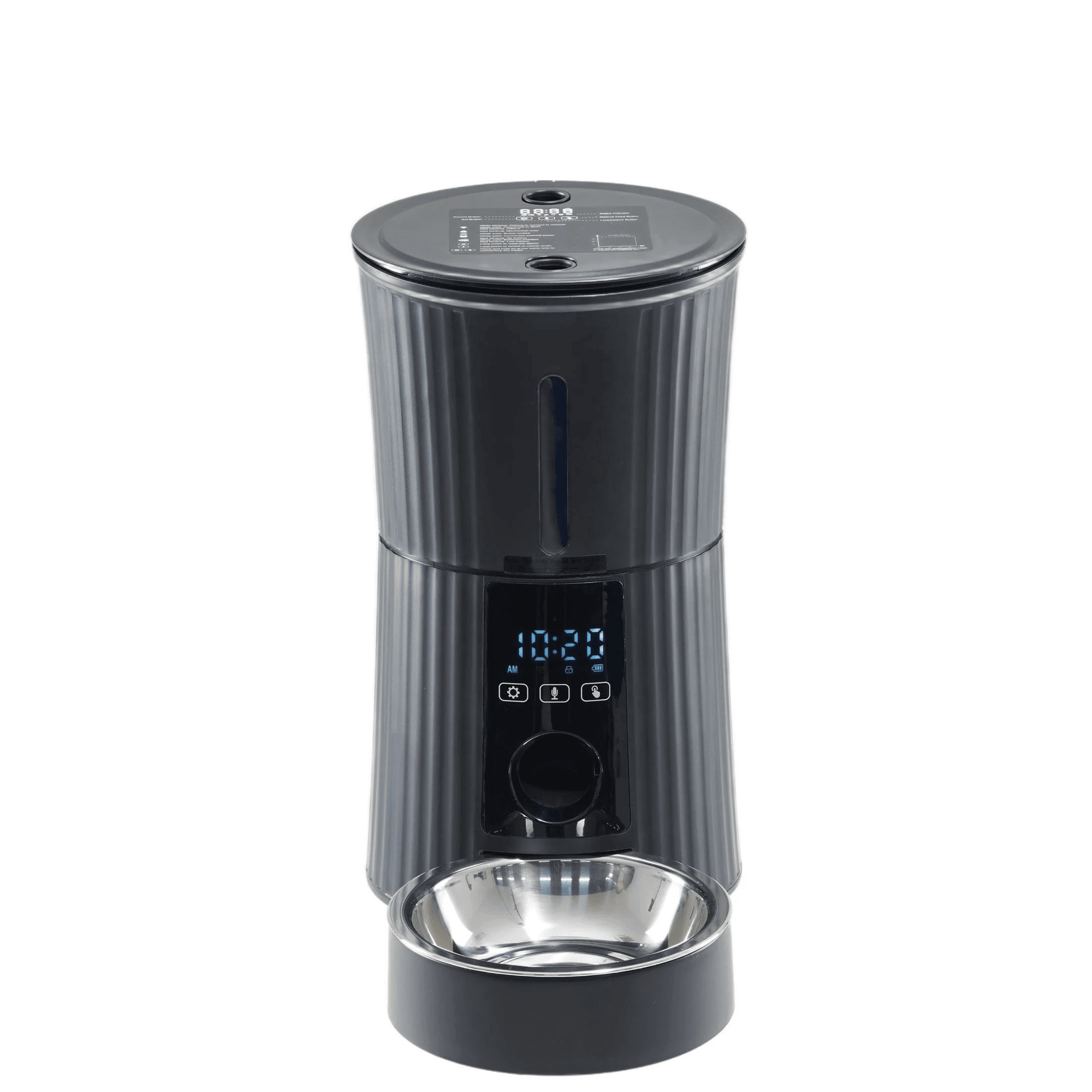 Intelligent feeder, equipped with WiFi application control function, a 4 - liter capacity intelligent pet food dispenser specifically for cats and dog - Dog Time Outlet