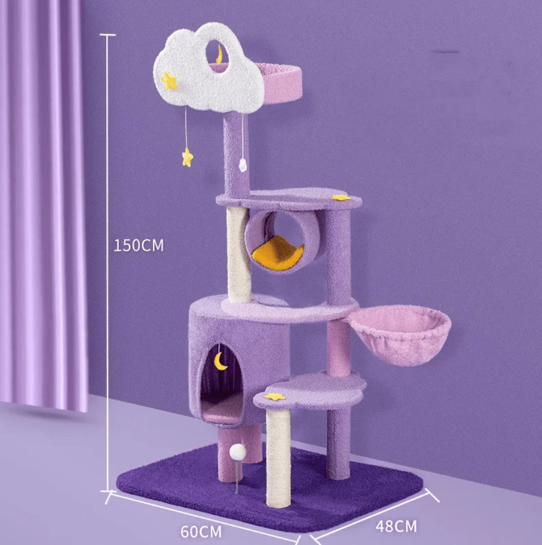 Large Cat Scratching & Jumping Platform - Dog Time Outlet