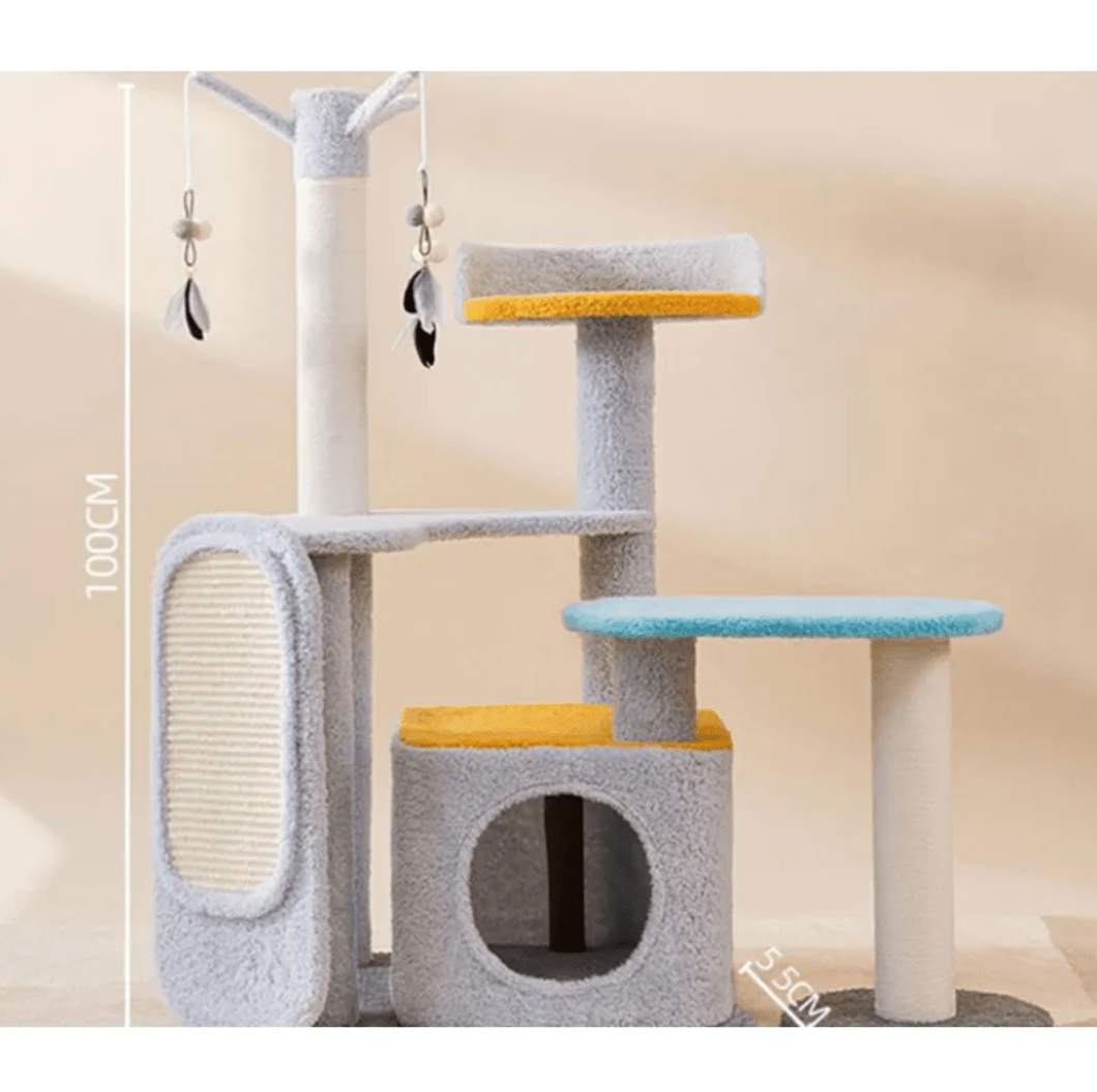 Large Cat Scratching & Jumping Platform - Dog Time Outlet