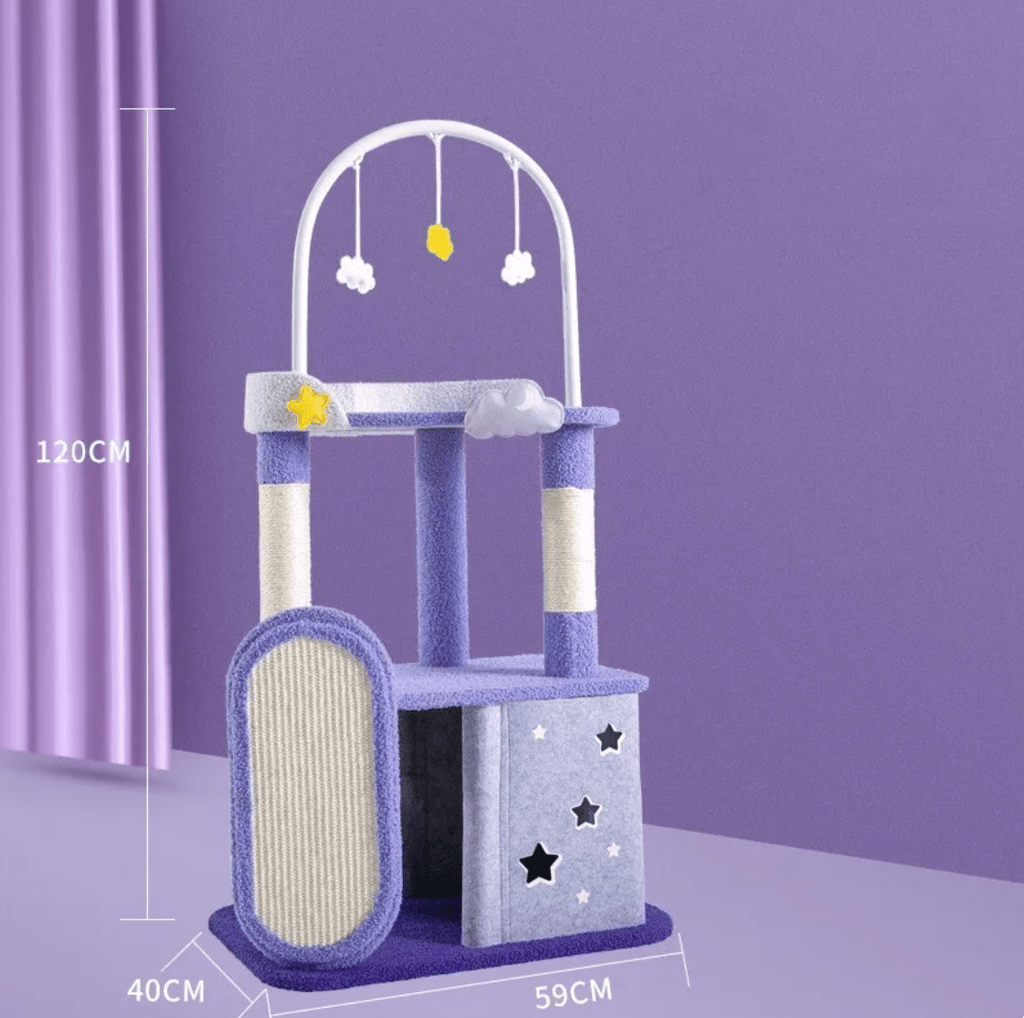 Large Cat Scratching & Jumping Platform - Dog Time Outlet