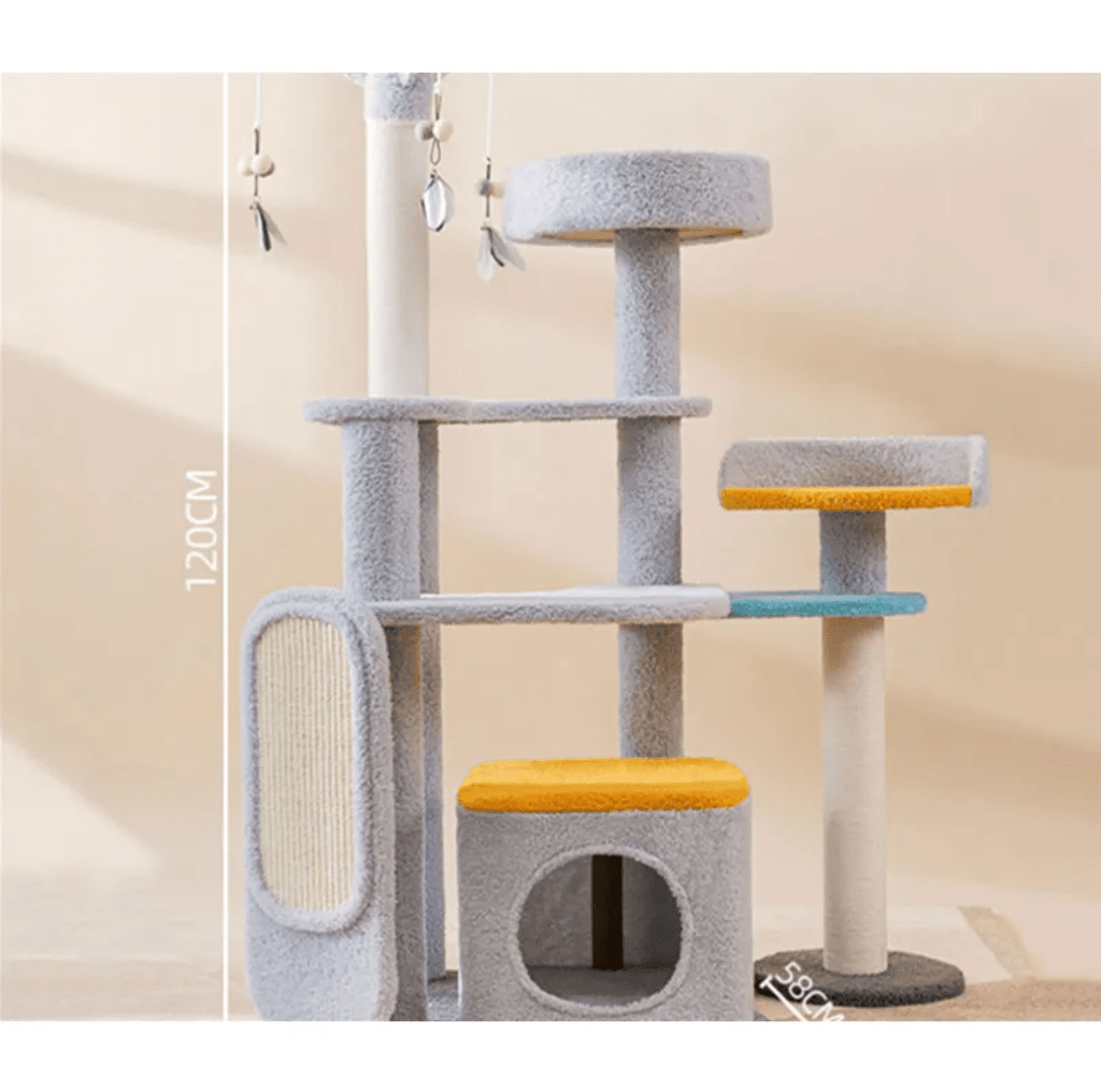 Large Cat Scratching & Jumping Platform - Dog Time Outlet