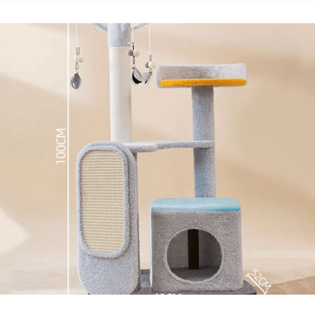 Large Cat Scratching & Jumping Platform - Dog Time Outlet