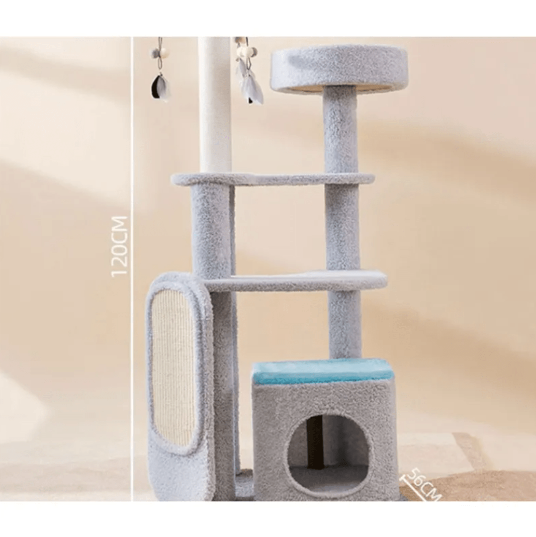 Large Cat Scratching & Jumping Platform - Dog Time Outlet