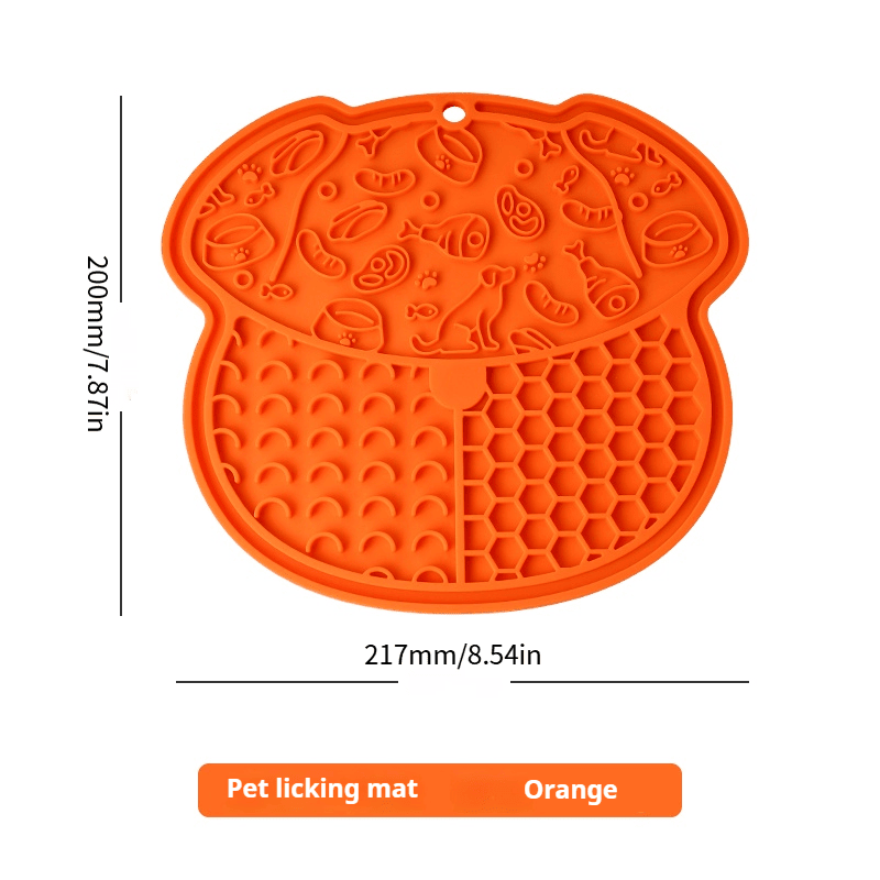 Lick Mat for Dogs and Cats Dog Slow Feeder Mat with Strong Suction - Dog Time Outlet