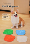 Lick Mat for Dogs and Cats Dog Slow Feeder Mat with Strong Suction - Dog Time Outlet