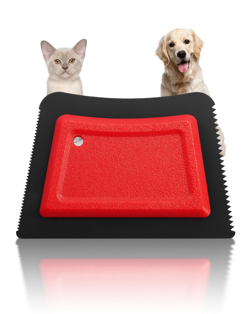 Mini Pet Hair Remover, Dog Cat Hair Removal Tool, Multi - Surface Reusable Pet Hair Remover Auto Interior Detailing Supplies, for Car Couch Furniture Lint Carpet Clothing Bedding Pet Bed Cat Tree - Dog Time Outlet