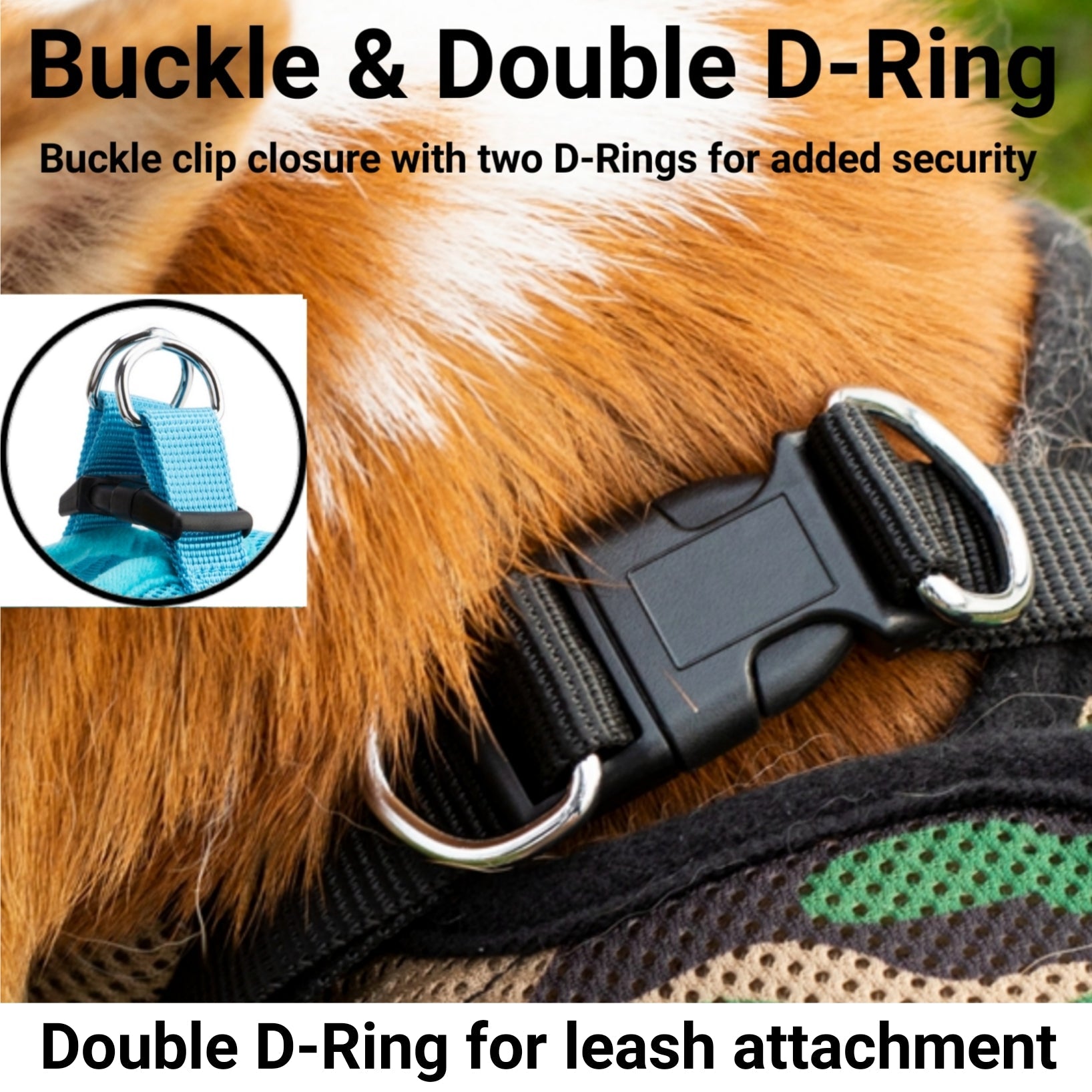 Mr. Peanut's PupTrek Soft Mesh Pet Harness with Matching Leash – Adjustable, Breathable, Choke - Free - Dog Time Outlet