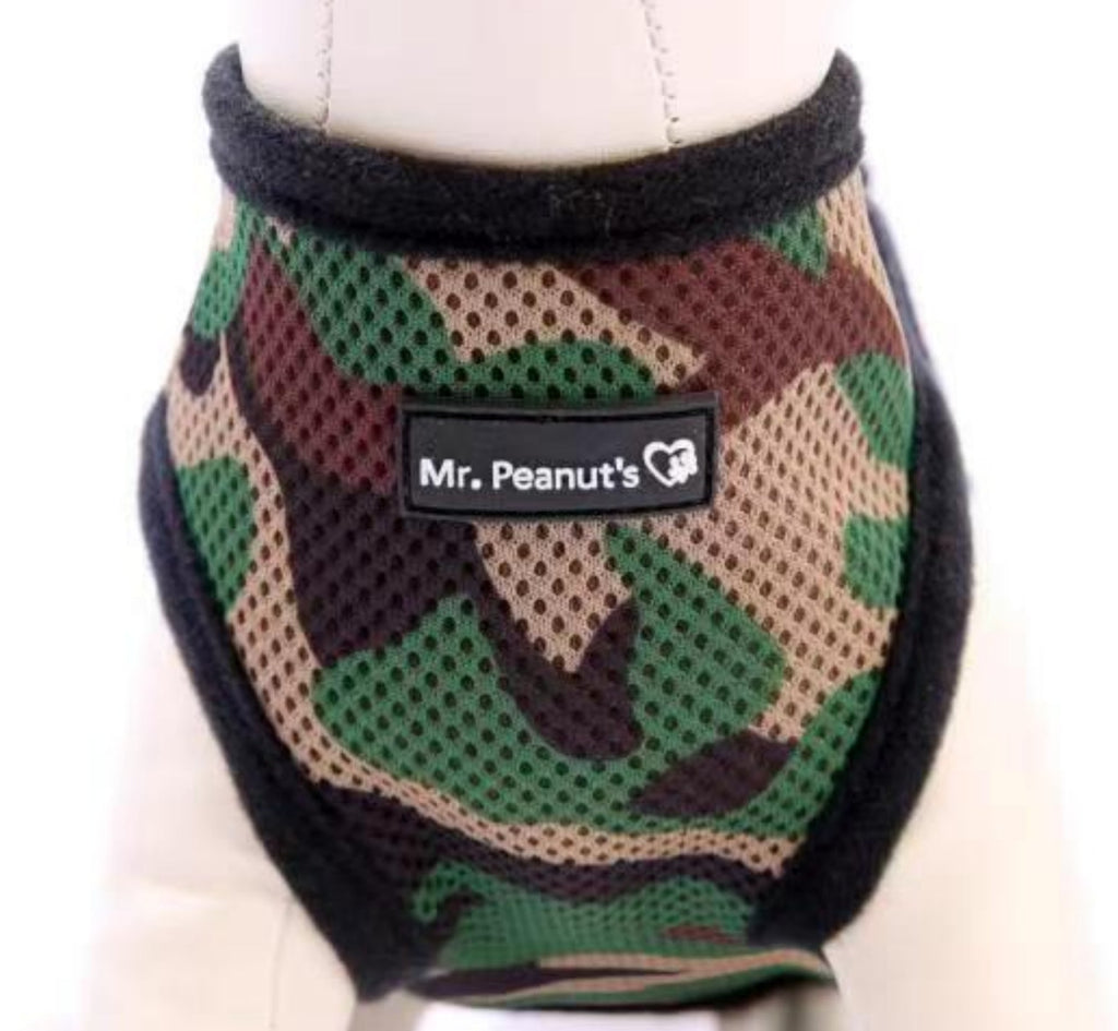 Mr. Peanut's PupTrek Soft Mesh Pet Harness with Matching Leash – Adjustable, Breathable, Choke - Free - Dog Time Outlet