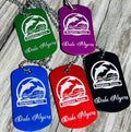 Multi Use ID Tag: Personalized Dog Tag with Chain - Dog Time Outlet