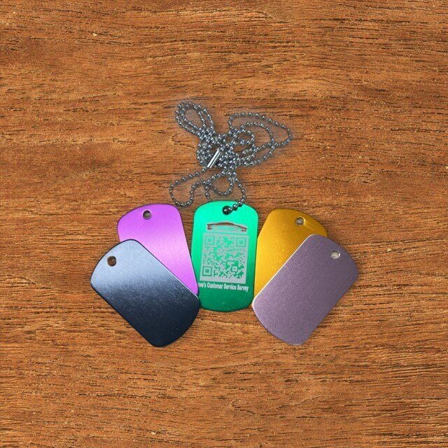 Multi Use ID Tag: Personalized Dog Tag with Chain - Dog Time Outlet
