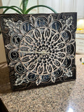 Old style multi layer clock, adds class to any room - Dog Time Outlet
