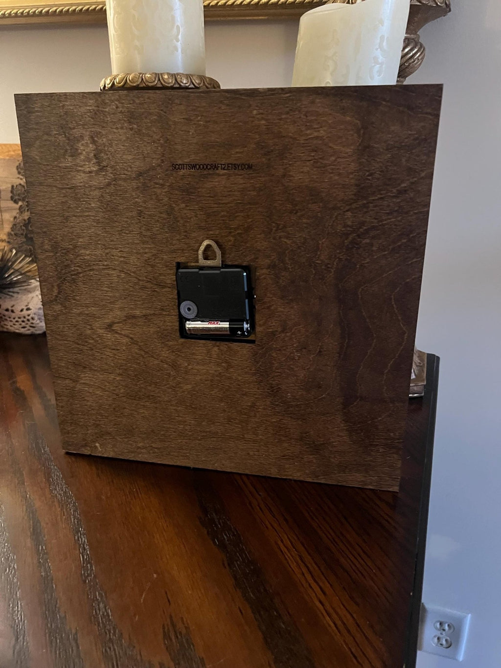 Old style multi layer clock, adds class to any room - Dog Time Outlet