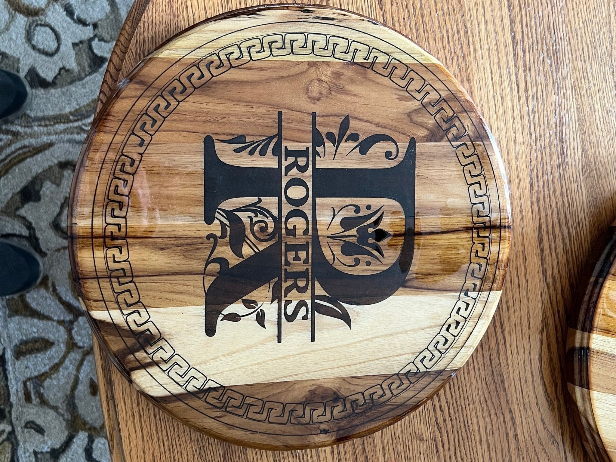 Personalized Lazy Susan - Dog Time Outlet