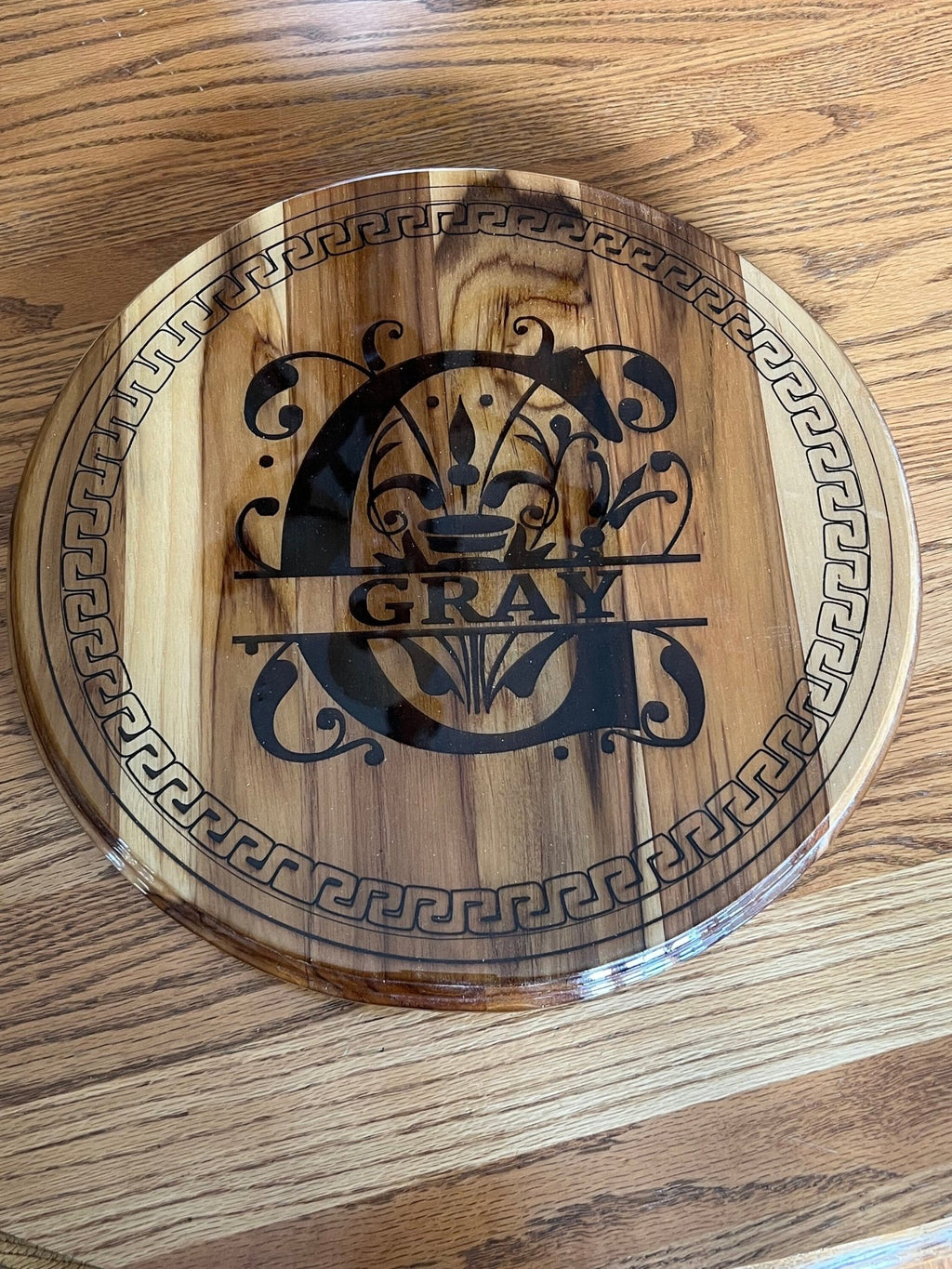 Personalized Lazy Susan - Dog Time Outlet
