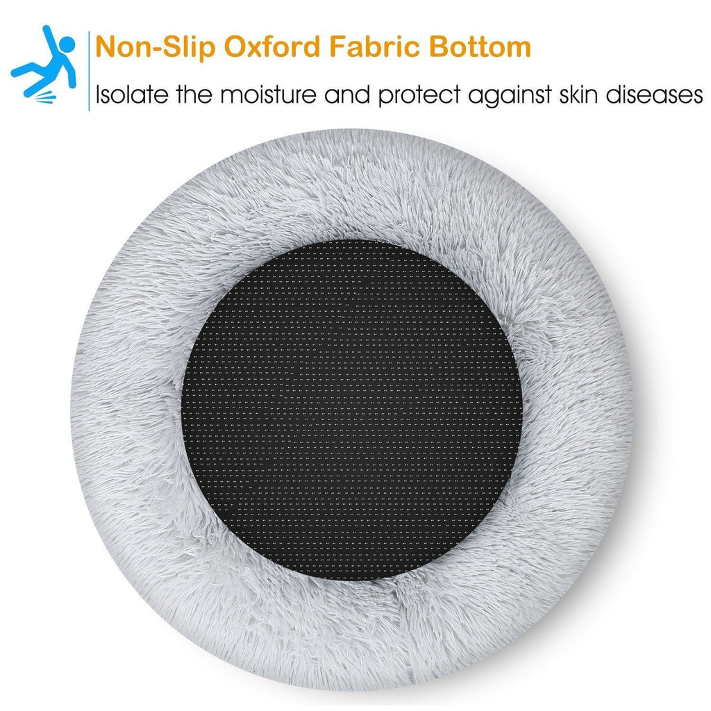 Pet Dog Bed Soft Warm Fleece Puppy Cat Bed Dog Cozy Nest Sofa Bed Cushion M Size - Dog Time Outlet