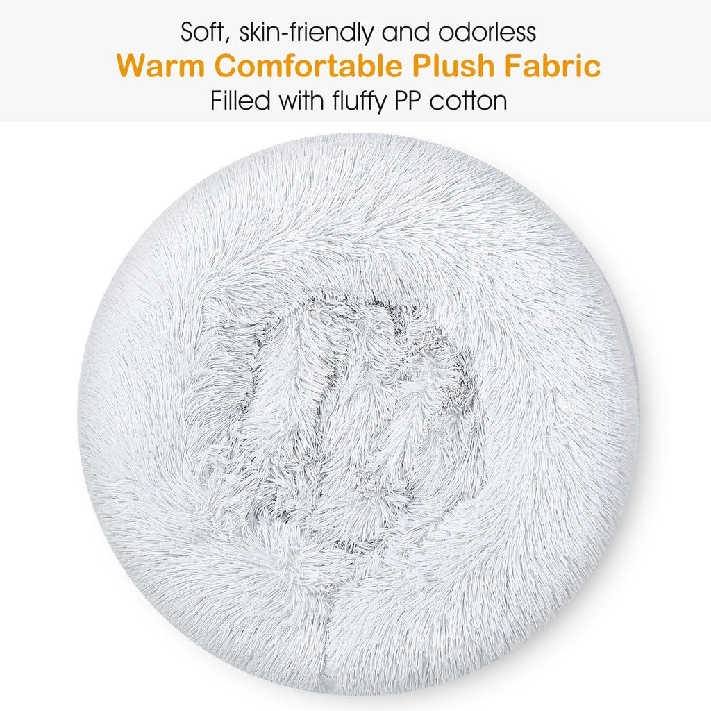 Pet Dog Bed Soft Warm Fleece Puppy Cat Bed Dog Cozy Nest Sofa Bed Cushion M Size - Dog Time Outlet
