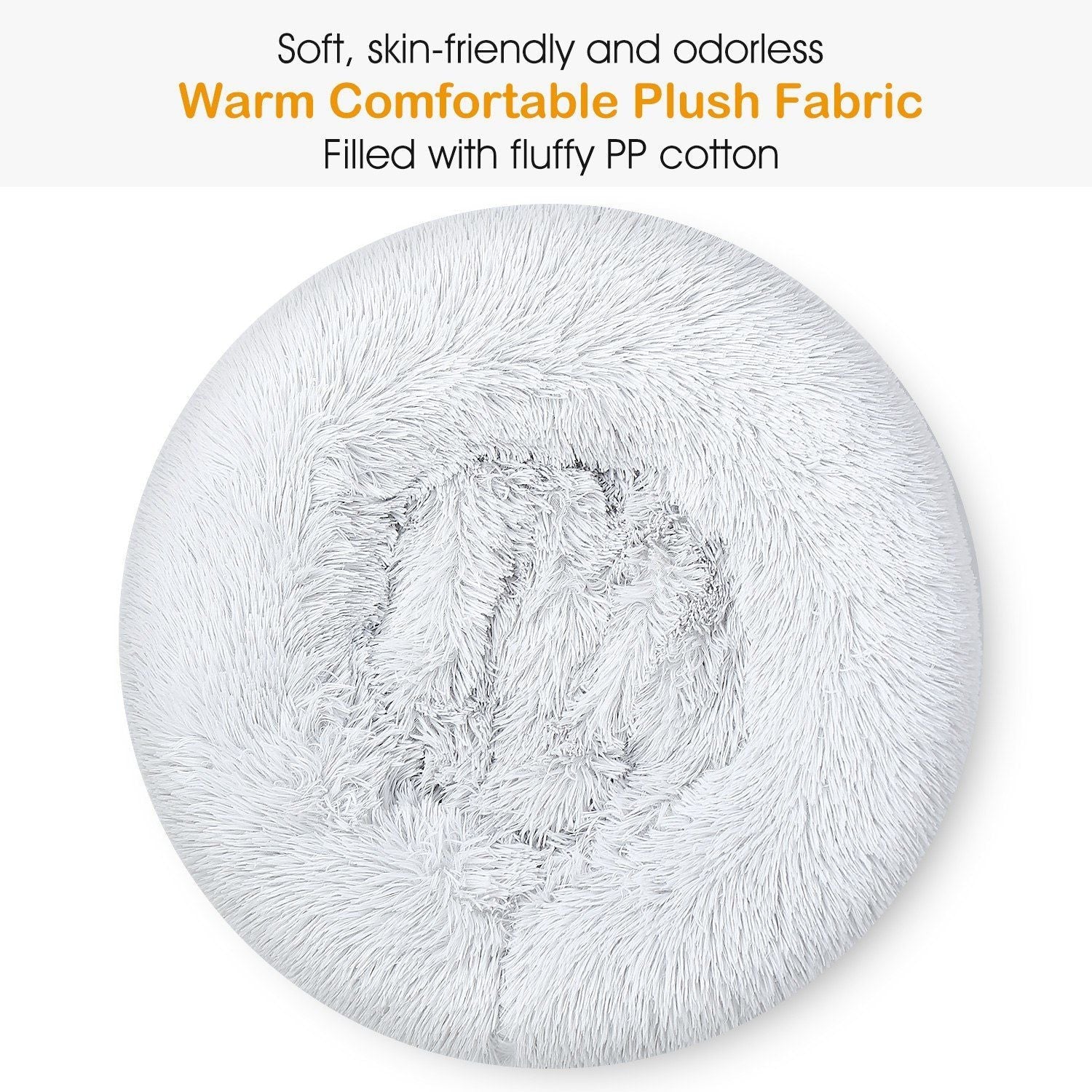 Pet Dog Bed Soft Warm Fleece Puppy Cat Bed Dog Cozy Nest Sofa Bed Cushion M Size - Dog Time Outlet