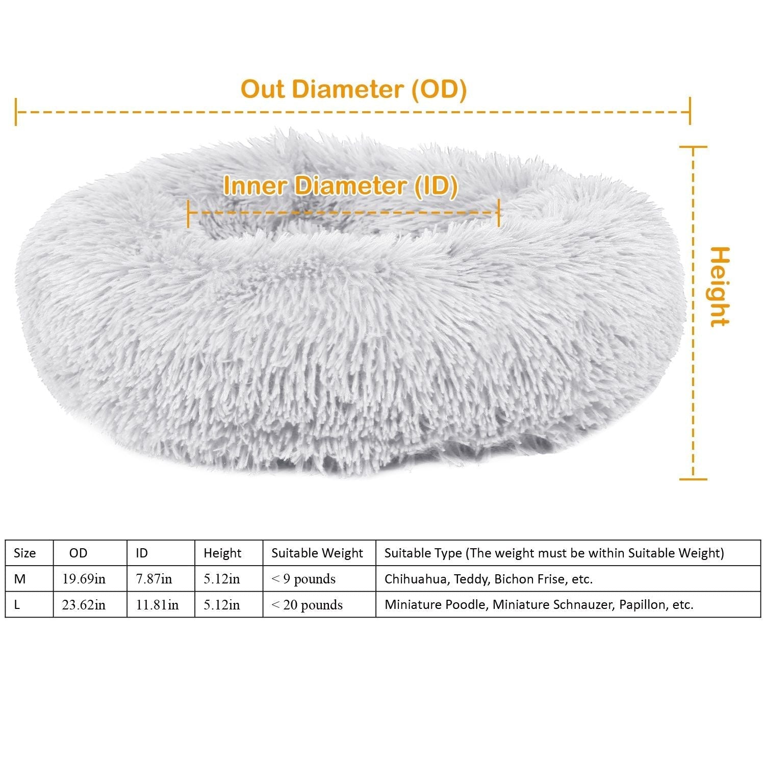 Pet Dog Bed Soft Warm Fleece Puppy Cat Bed Dog Cozy Nest Sofa Bed Cushion M Size - Dog Time Outlet