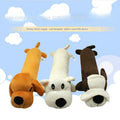 Pet dog gnaws and makes sounds toy dog plush toy; clean teeth toy dog toy cat toy - Dog Time Outlet